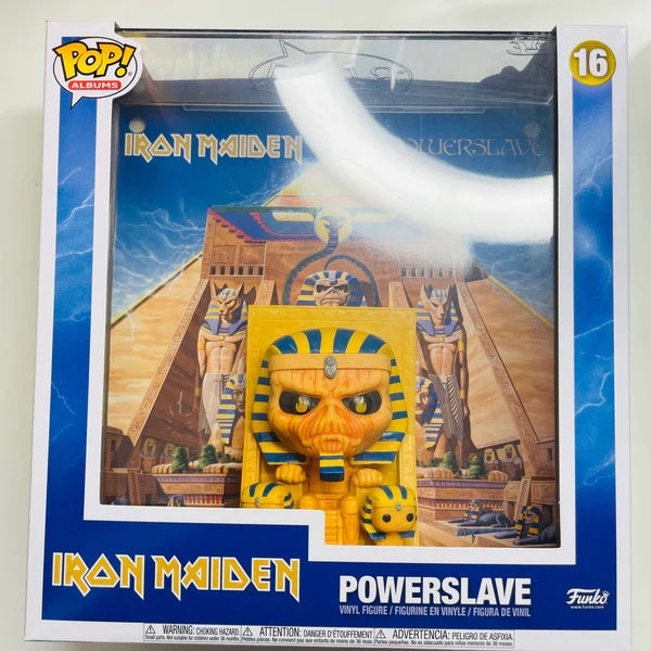 Funko Pop ! Rocks Albums Iron Maiden - Powerslave (16) Figure Vinyl Music Egypt