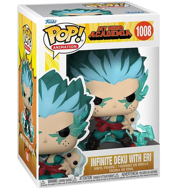 Funko Pop! Animation My Hero Academia (1008) Infinite Deku With Eri Vinyl Figure