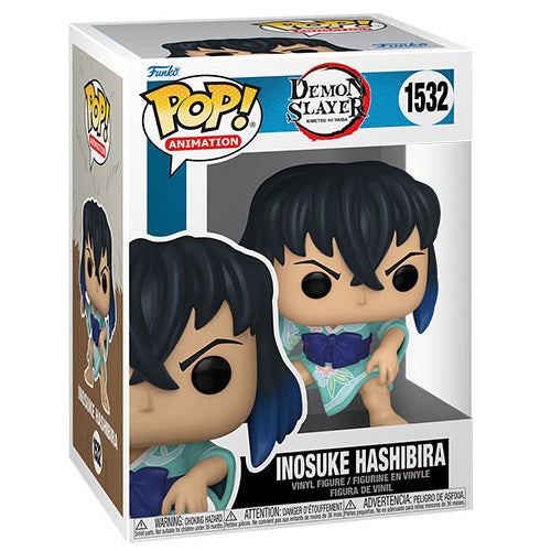 Funko Pop ! Animation Demon Slayer -  1532 Inosuke Hashibira (Kimono) Figure 9Cm