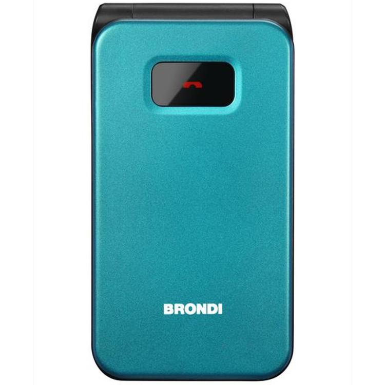 BRONDI INTREPID 4G (VERDE) TELEFONO CELLULARE CLAMSHELL DUAL SIM FOTOCAMERA 2 MP