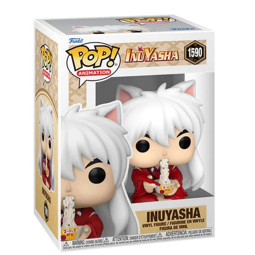 Funko Pop ! Animation Inuyasha S3 - (1590) Inuyasha W/ Noodles Vinyl Figure 9Cm