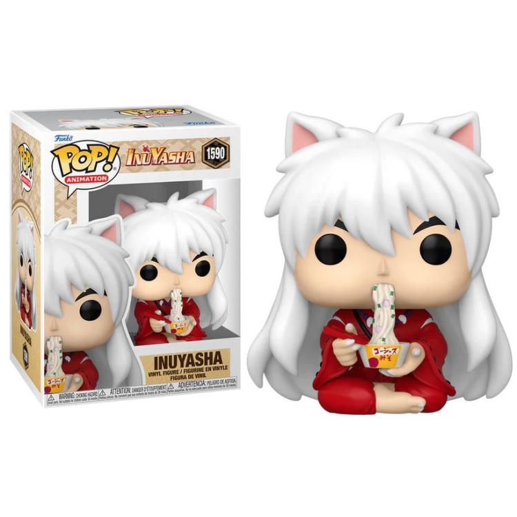Funko Pop ! Animation Inuyasha S3 - (1590) Inuyasha W/ Noodles Vinyl Figure 9Cm