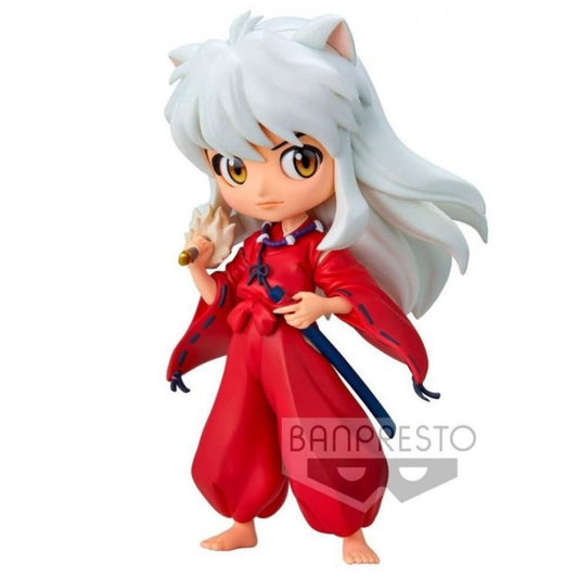 BANPRESTO Q POSKET (INUYASHA) - INUYASHA VER.A STATUETTA PVC FIGURE 14CM