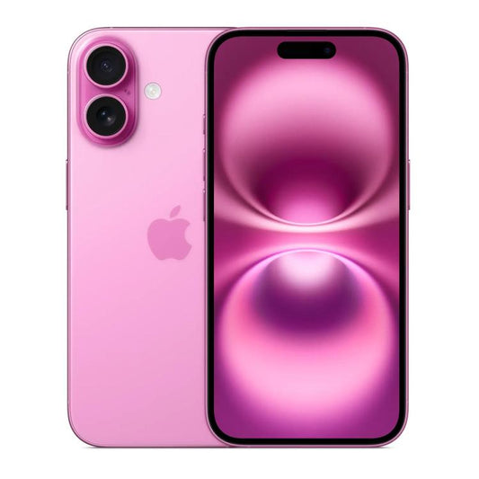 APPLE IPHONE 16 128GB  OLED 6.1" PINK ROSA EU MYEA3SX/A - 12MP DUAL ESIM 5G