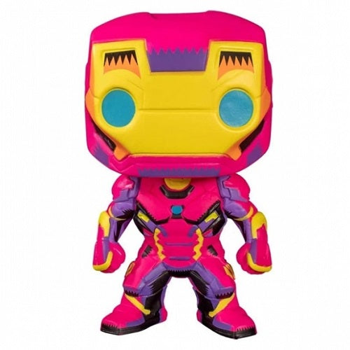 Funko Pop ! Marvel - (649) Iron Man Black Light Figure Vinyl Special Edition 9Cm