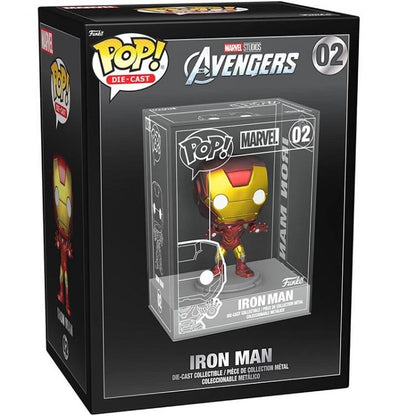 Funko Pop ! Marvel Studios The Avengers Iron Man 02 Die-Cast Collection Special