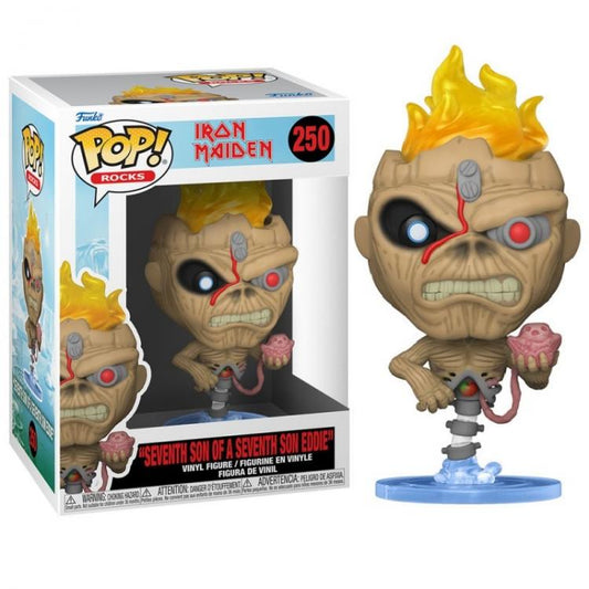 Funko Pop Rocks Iron Maiden Seventh Son Of A Seventh Son Eddie 250 Vinyl Figure
