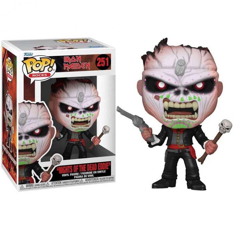 Funko Pop Rocks Iron Maiden - Nights Of The Dead Eddie 251 Vinyl Action Figure