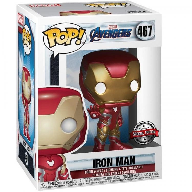 Funko Pop ! Marvel Avengers - Iron Man (467) Vinyl Figure Film Special Edition