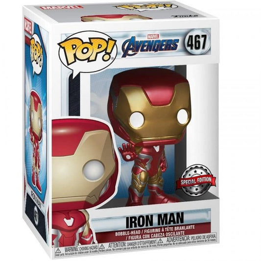 Funko Pop ! Marvel Avengers - Iron Man (467) Vinyl Figure Film Special Edition