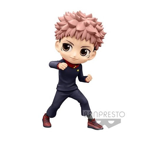BANPRESTO Q POSKET (JUJUTSU KAISEN) - YUJI ITADORI VER.A STATUETTA PVC FIGURE