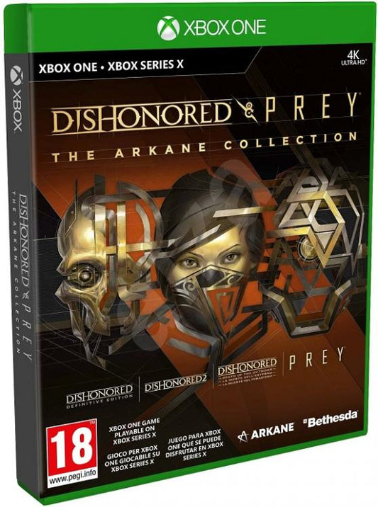 Dishonored And Prey The Arkane Collection Xbox One Gioco Italiano Nuovo