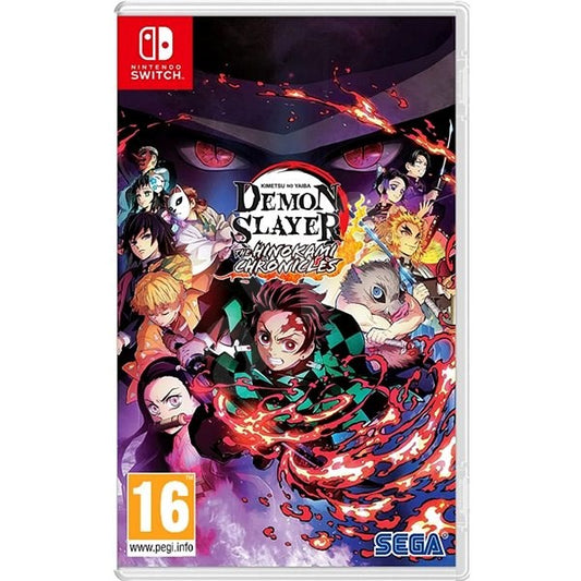 Demon Slayer: The Hinokami Chronicles Nintendo Switch Gioco Copertina Eu Italia