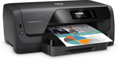 Hp Pro 8210 Stampante Ink-Jet A Colori Nero Officejet Wifi 2400X1200 Dpi A4 Foto