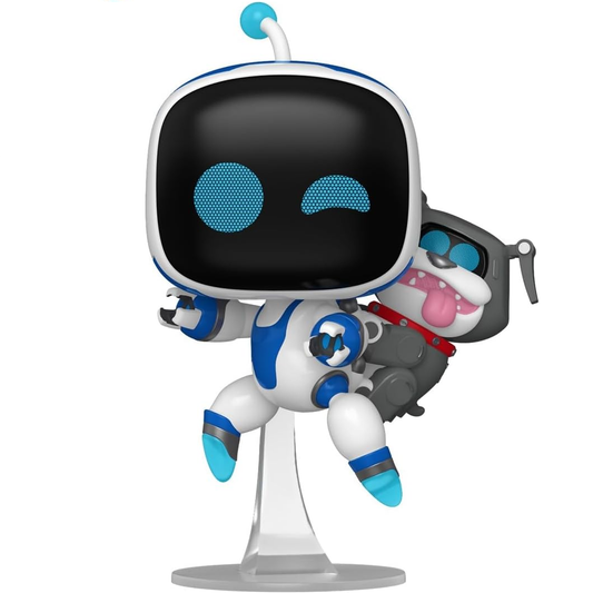 Funko Pop ! Games Astro Bot - (1301) Astrobot With Barkster - Vinyl Figure 9cm Ps5 Nuovo