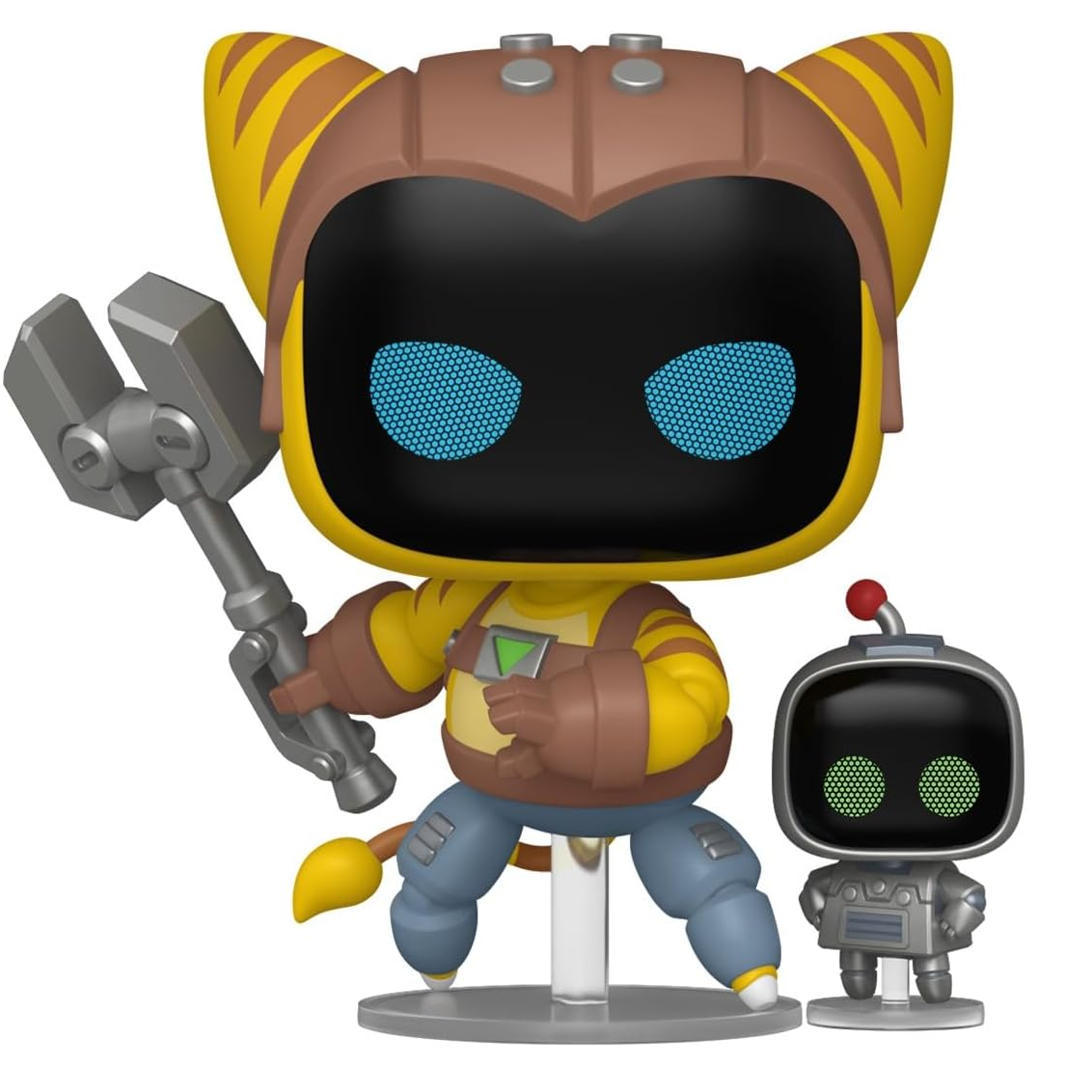 Funko Pop ! Games Astro Bot - (1304) Tooled-Up Mechanic  - Vinyl Figure 9cm Ps5 Nuovo