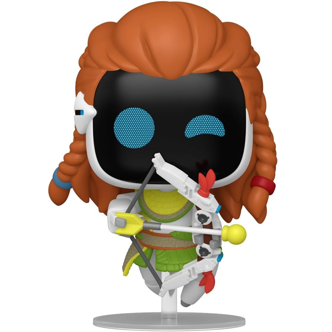 Funko Pop ! Games Astro Bot - (1303) Machine Hunter  - Vinyl Figure 9cm Ps5 Nuovo