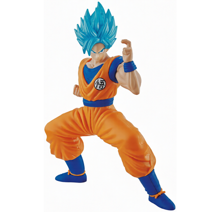 Bandai Dragon Ball Entry Grade Goku SSGSS Model Kit 14cm da Montare Snap Fit
