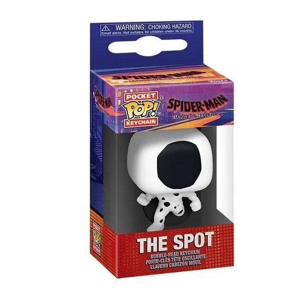 Funko Keychain ! Pocket - Spider-Man - The Spot Vinyl Figure 4Cm Portachiavi