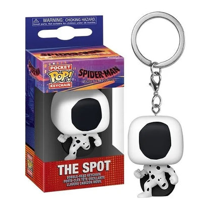 Funko Keychain ! Pocket - Spider-Man - The Spot Vinyl Figure 4Cm Portachiavi
