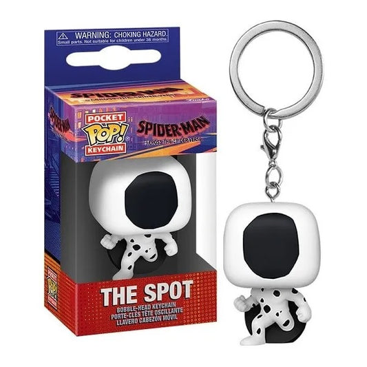 Funko Keychain ! Pocket - Spider-Man - The Spot Vinyl Figure 4Cm Portachiavi