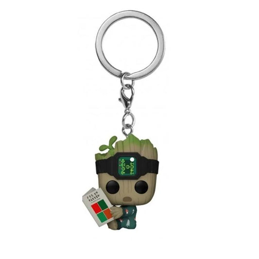 Funko Pop! Pocket Marvel Studios I'Am Groot (Groot In Onesie) Portachiavi Figure