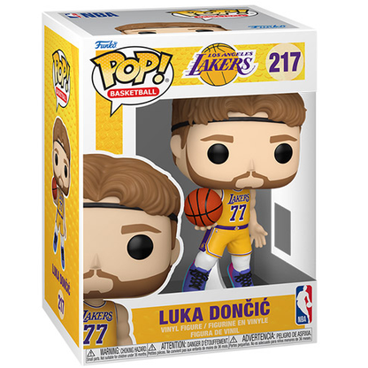 Funko Pop ! Nba Legends - (217) Luka Doncic Figure Los Angeles Lakers Vinyl 9cm