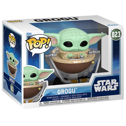 Funko Pop! Star Wars: Grogu - (823) Grogu in Pram Vinyl Figure 15cm