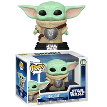 Funko Pop! Star Wars: Grogu - (819) Grogu w/Mudhorn Chest Armor Vinyl Figure 9cm