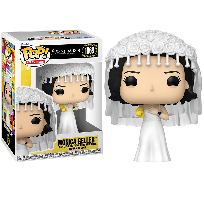 Funko Pop! TV Friends (1869) Monica Geller (Wedding Dress) - Figure 9cm