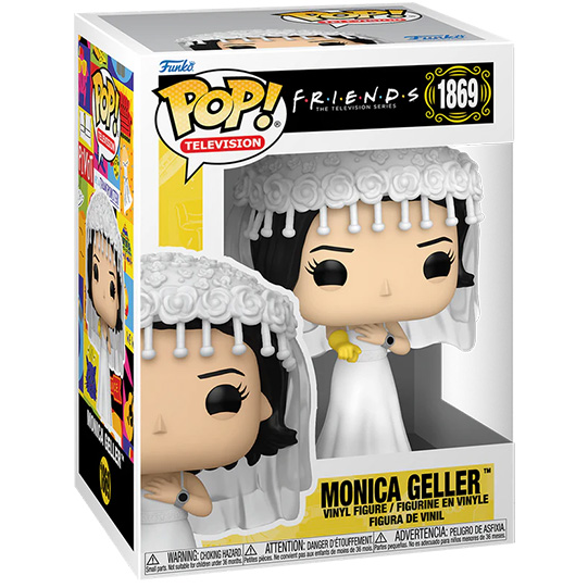 Funko Pop! TV Friends (1869) Monica Geller (Wedding Dress) - Figure 9cm
