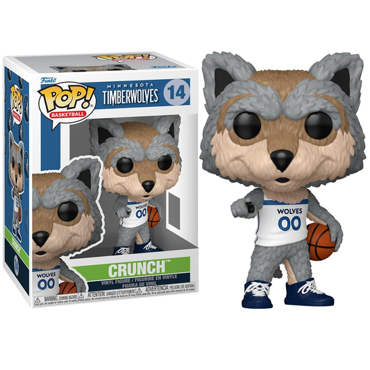 Funko Pop! Nba Mascots (14) Crunch The Wolf - Minnesota Timberwolves Figure 9cm