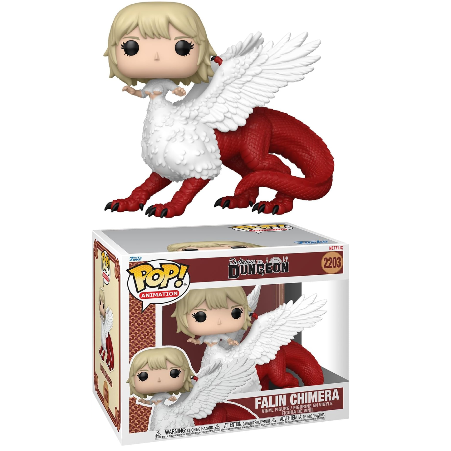 Funko Pop! Delicious in Dungeon (2203) Falin Chimera - Dungeon Food Figure 15cm