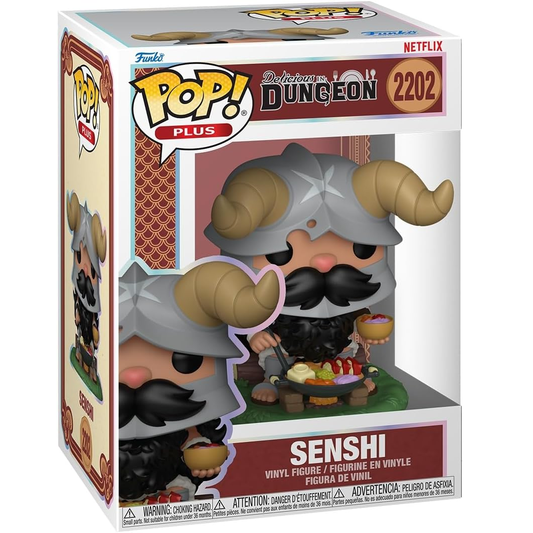 Funko Pop! Delicious in Dungeon (2202) Senshi - Dungeon Food Vinyl Figure 9cm