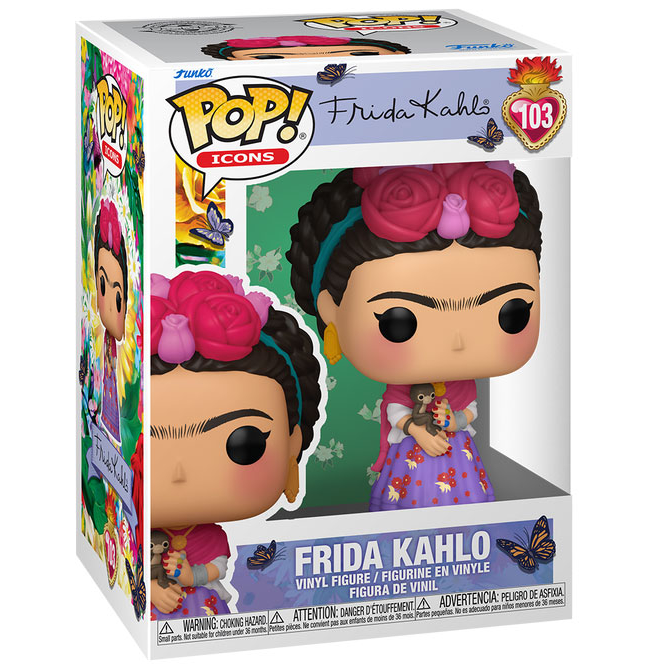 Funko Pop! Icons: Frida Kahlo (103) Frida Kahlo Vinyl Figure 9cm (Preorder)