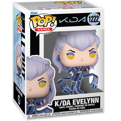 Funko Pop! Games: League of Legends (1222) K/DA Evelynn Figure 9cm (Preorder)