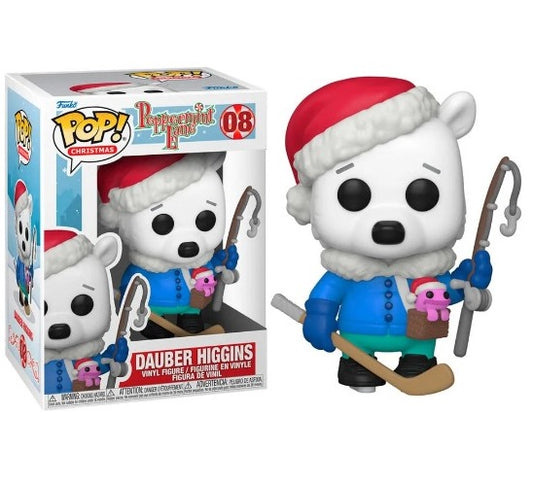 Funko Pop Peppermint Lane 08 Dauber Higgins Vinyl Holiday 2021 Disponibile Pvc