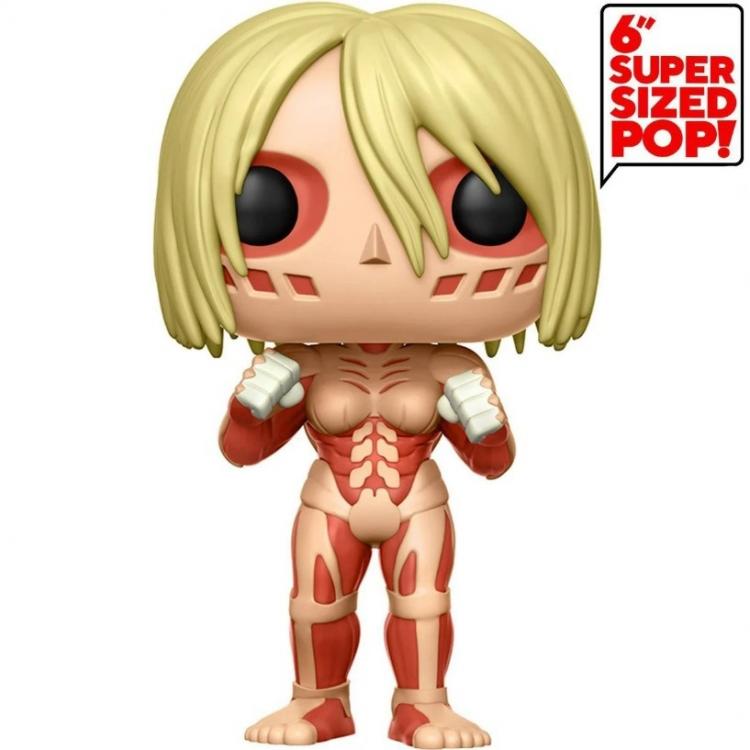 Funko Pop Animation Attack On Titan - Female Titan 233 Gitd Super Sized Special