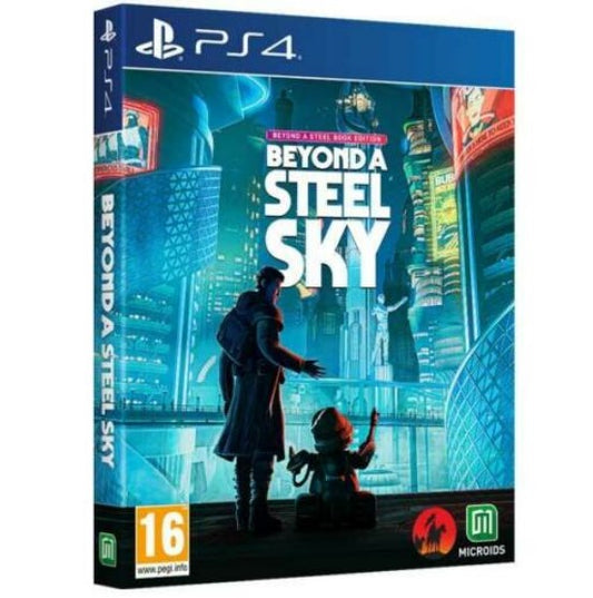 BEYOND A STEEL SKY BEYOND A STEELBOOK EDITION PS4 GIOCO PLAYSTATION 4 ITALIANO