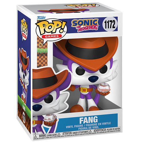 Funko Pop! Games: Sonic the Hedgehog - (1172) Fang the Hunter Vinyl Figure 9cm