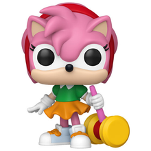 Funko Pop! Games: Sonic the Hedgehog - (1171) Amy Rose w/Hammer Vinyl Figure 9cm