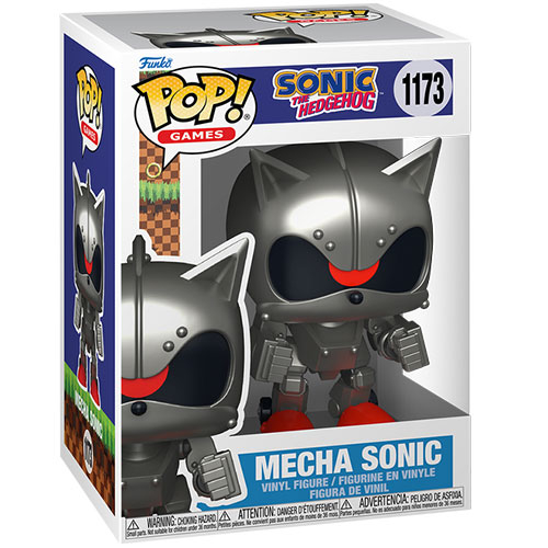 Funko Pop! Games: Sonic the Hedgehog - (1173) Mecha Sonic Vinyl Figure 9cm