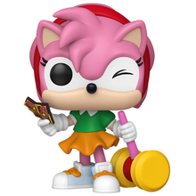 Funko Pop! Games: Sonic the Hedgehog (1171) Amy Rose w/Hammer (Chase) Figure 9cm
