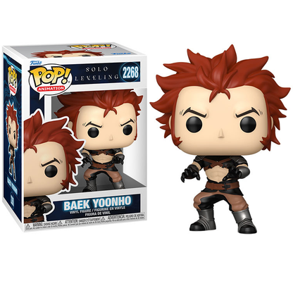 Funko Pop! Animation: Solo Leveling - (2268) Baek Yoonho Vinyl Figure 9cm