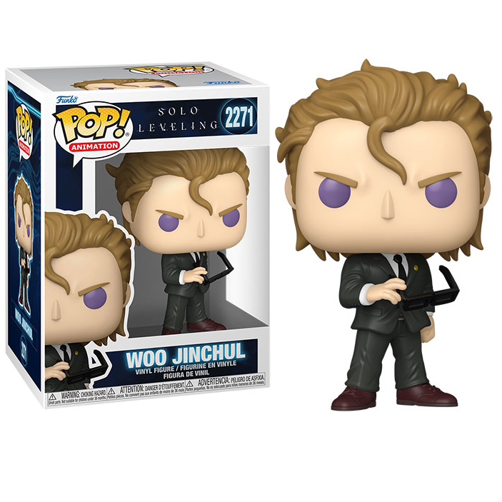 Funko Pop! Animation: Solo Leveling - (2271) Woo Jinchul Vinyl Figure 9cm