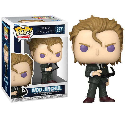 Funko Pop! Animation: Solo Leveling - (2271) Woo Jinchul Vinyl Figure 9cm