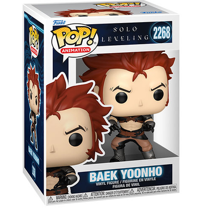 Funko Pop! Animation: Solo Leveling - (2268) Baek Yoonho Vinyl Figure 9cm