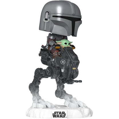 Funko Pop! Star Wars (837) The Mandalorian w/Grogu Imperial Remnant AT-RT 15cm