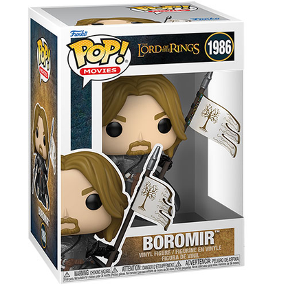 Funko Pop! Movies The Lord of the Rings (1986) Boromir Il Signore Degli Anelli