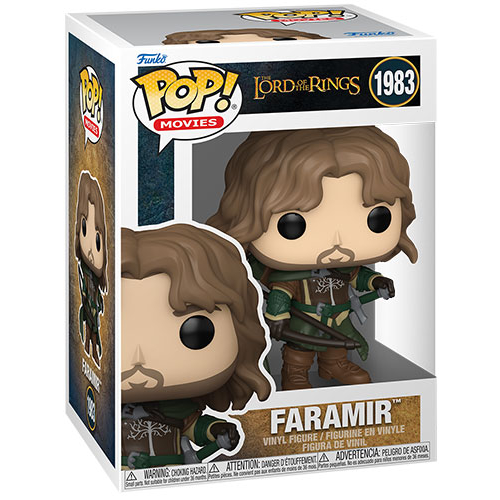 Funko Pop! Movies: The Lord of the Rings - (1983) Faramir Vinyl Figure 9cm